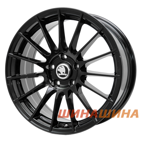 Replica Skoda 3309 7.5x17 5x112 ET40 DIA73.1 Black