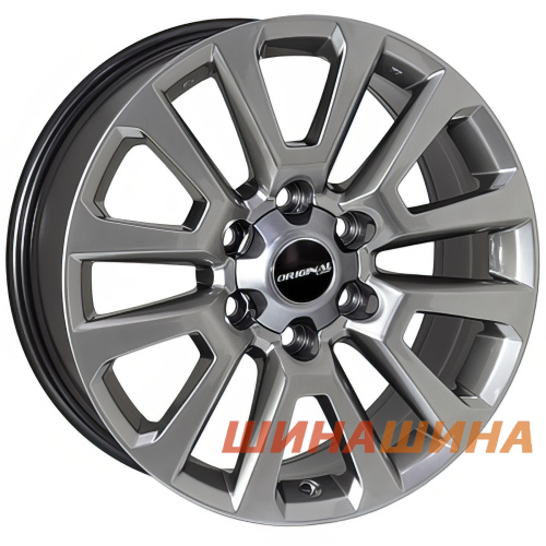 Zorat Wheels BK5881 7.5x18 6x139.7 ET25 DIA106.1 HB