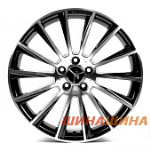 Replica Mercedes MR866 8x18 5x112 ET43 DIA66.6 BKF