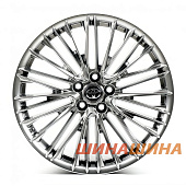 Replica TY921 8x19 5x114.3 ET38 DIA60.1 Chrome-Sil