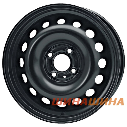 ALST (KFZ) 8330 5.5x15 5x112 ET60 DIA66.5 Black