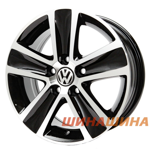 Replica Volkswagen KW221 6x15 5x100 ET38 DIA57.1 BMF