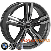 Zorat Wheels BK5327 8.5x19 5x112 ET25 DIA66.6 GP